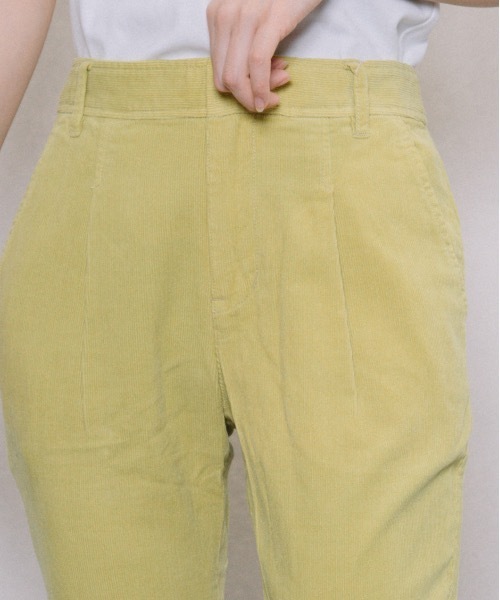 miniyu(ミニュウ)の「【NIMES】コーデュロイ・テーパードカラーパンツ(その他パンツ・レディース・グリーン・0)」の13枚目の写真