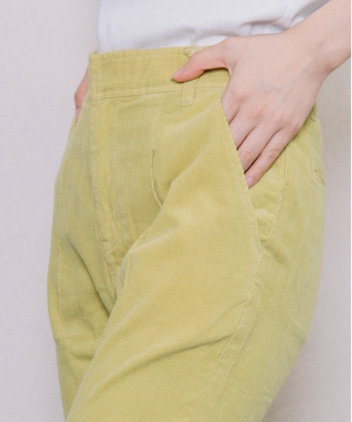 miniyu(ミニュウ)の「【NIMES】コーデュロイ・テーパードカラーパンツ(その他パンツ・レディース・グリーン・0)」の14枚目の写真
