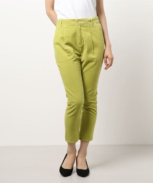 miniyu(ミニュウ)の「【NIMES】コーデュロイ・テーパードカラーパンツ(その他パンツ・レディース・グリーン・0)」の18枚目の写真