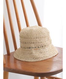 AMERICAN HOLIC | ペーパー細編みハット(ニットキャップ/ビーニー)