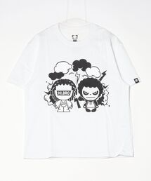 HIPANDA（ハイパンダ）の「HIPANDA ハイパンダ メンズ BROコラボ ラッパーキャラクタープリント 半袖Tシャツ（Tシャツ/カットソー）」