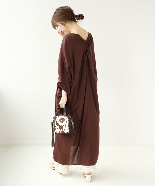 Simplicite（サンプリシテ）の「ハラコBAG◆（ショルダーバッグ・レディース・ブラック/ベージュ/ブラウン・FREE）」の8枚目の写真