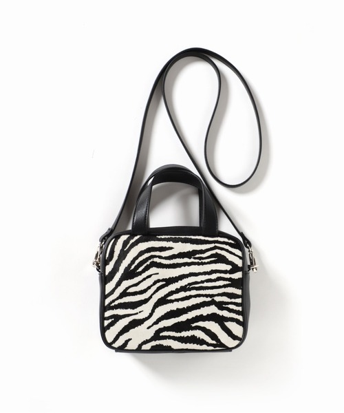 Simplicite（サンプリシテ）の「ハラコBAG◆（ショルダーバッグ・レディース・ブラック/ベージュ/ブラウン・FREE）」の9枚目の写真