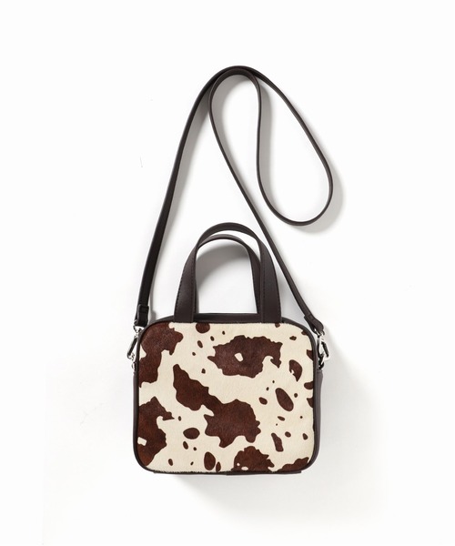 Simplicite（サンプリシテ）の「ハラコBAG◆（ショルダーバッグ・レディース・ブラック/ベージュ/ブラウン・FREE）」の10枚目の写真