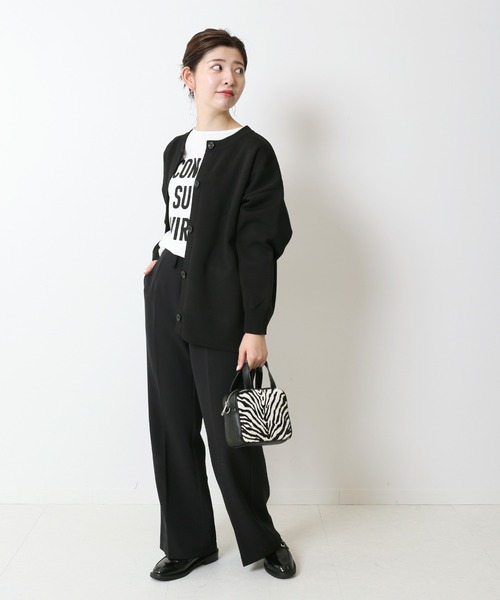 Simplicite（サンプリシテ）の「ハラコBAG◆（ショルダーバッグ・レディース・ブラック/ベージュ/ブラウン・FREE）」の22枚目の写真