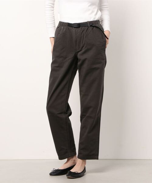 Gramicci(グラミチ)の「【GRAMICCI / グラミチ】W'S GRAMICCI PANTS ウィメンズグラミチパンツ(チノパンツ・レディース・ダークブラウン/オリーブ/ベージュ/キャメル/ブラック/レッド/モカ/ネイビー・L/S/M)」の3枚目の写真