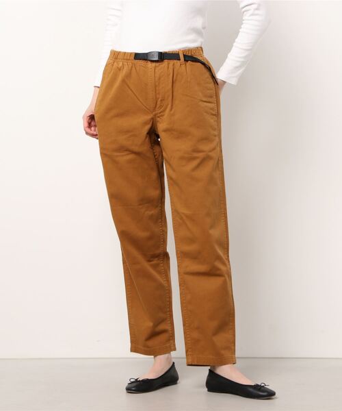 Gramicci(グラミチ)の「【GRAMICCI / グラミチ】W'S GRAMICCI PANTS ウィメンズグラミチパンツ(チノパンツ・レディース・ダークブラウン/オリーブ/ベージュ/キャメル/ブラック/レッド/モカ/ネイビー・L/S/M)」の7枚目の写真