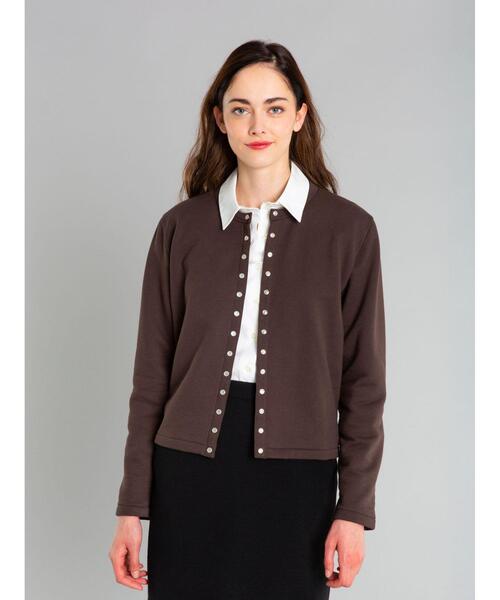 agnes b.（アニエスベー）の「M001 CARDIGAN カーディガンプレッション