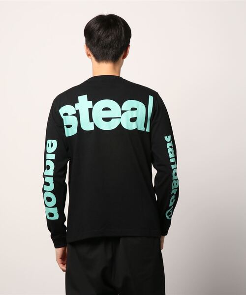 DOUBLE STEAL(ダブルスティール)の「3 Back Print Tee(Tシャツ/カットソー・メンズ・ベージュ/ブラック/ホワイト/グレー・X-LARGE/LARGE/MEDIUM)」の9枚目の写真