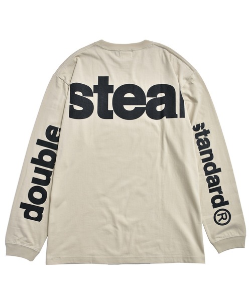 DOUBLE STEAL(ダブルスティール)の「3 Back Print Tee(Tシャツ/カットソー・メンズ・ベージュ/ブラック/ホワイト/グレー・X-LARGE/LARGE/MEDIUM)」の12枚目の写真
