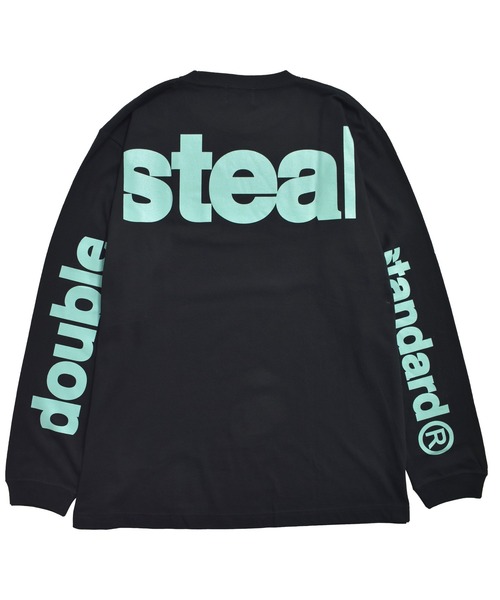 DOUBLE STEAL(ダブルスティール)の「3 Back Print Tee(Tシャツ/カットソー・メンズ・ベージュ/ブラック/ホワイト/グレー・X-LARGE/LARGE/MEDIUM)」の10枚目の写真
