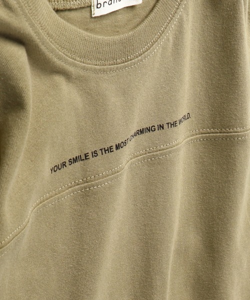 BRANSHES(ブランシェス)の「【ベスト重ね着風】長袖Tシャツ(Tシャツ/カットソー・キッズ・ベージュ/ブラック・100cm/110cm/90cm/150cm/130cm/140cm/120cm)」の20枚目の写真