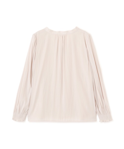 PROPORTION BODY DRESSING(プロポーションボディドレッシング)の「スキッパーブラウス / 1211210003(シャツ/ブラウス・レディース・ホワイト系その他/ピンク/グレー・SMALL/MEDIUM)」の10枚目の写真