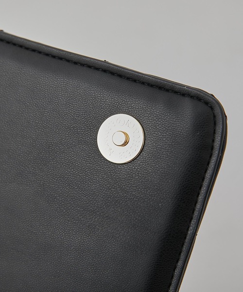 COLONY 2139（コロニートゥーワンスリーナイン）の「キルトチェーンショルダーバッグ（ショルダーバッグ・レディース・アイボリー/ブラック・FREE）」の6枚目の写真