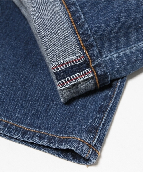 WEGO（ウィゴー）の「WEGO/ライクラストレッチデニムパンツ（デニムパンツ・メンズ・インディゴブルー/ダークインディゴブルー/ライトインディゴブルー・SMALL/LARGE/MEDIUM）」の4枚目の写真