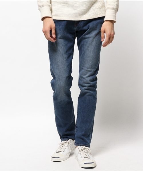 WEGO（ウィゴー）の「WEGO/ライクラストレッチデニムパンツ（デニムパンツ・メンズ・インディゴブルー/ダークインディゴブルー/ライトインディゴブルー・SMALL/LARGE/MEDIUM）」の16枚目の写真