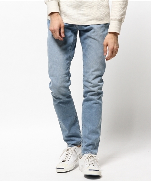 WEGO（ウィゴー）の「WEGO/ライクラストレッチデニムパンツ（デニムパンツ・メンズ・インディゴブルー/ダークインディゴブルー/ライトインディゴブルー・SMALL/LARGE/MEDIUM）」の18枚目の写真