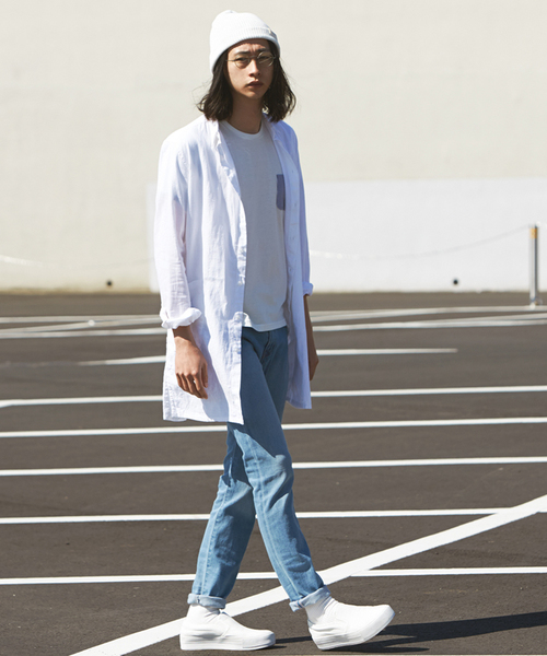 WEGO（ウィゴー）の「WEGO/ライクラストレッチデニムパンツ（デニムパンツ・メンズ・インディゴブルー/ダークインディゴブルー/ライトインディゴブルー・SMALL/LARGE/MEDIUM）」の19枚目の写真