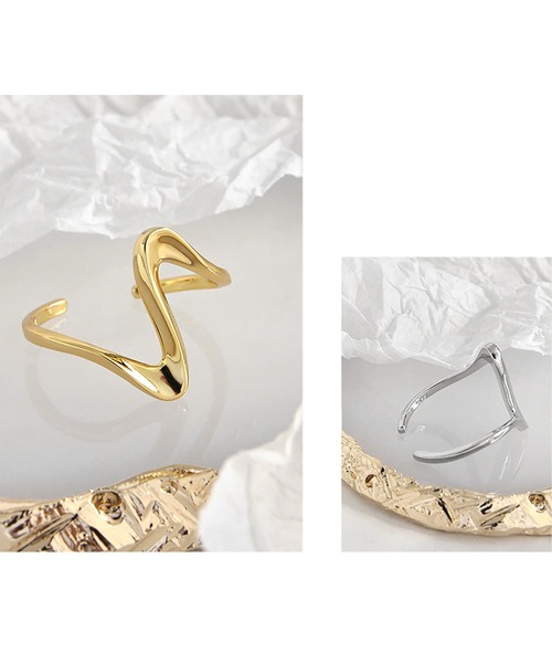 ABBEY MARKET（アビーマーケット）の「シルバーリング 指輪 silverring（リング・レディース・ゴールド/シルバー・FREE）」の10枚目の写真