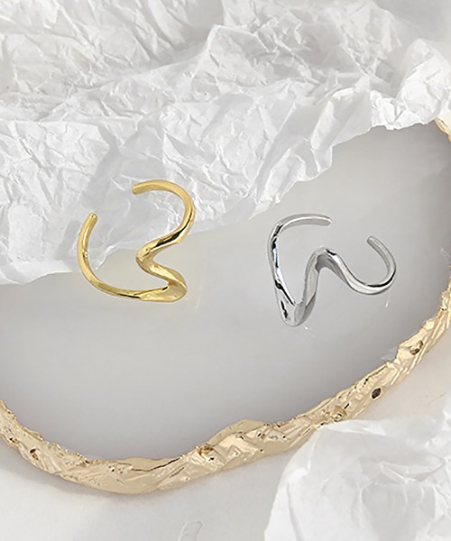 ABBEY MARKET（アビーマーケット）の「シルバーリング 指輪 silverring（リング・レディース・ゴールド/シルバー・FREE）」の4枚目の写真