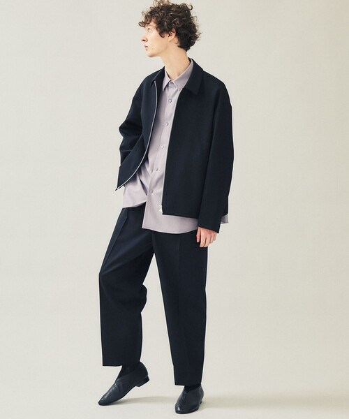 city（シティ）の「ZIP BLOUSON/スーパー100S ジップブルゾン