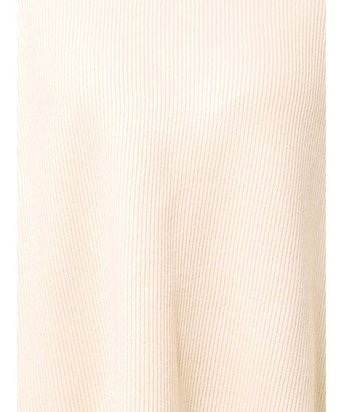 GYDA(ジェイダ)の「タートルネックルーズ ニット ワンピース(ワンピース・レディース・アイボリー/ブラック・FREE)」の8枚目の写真