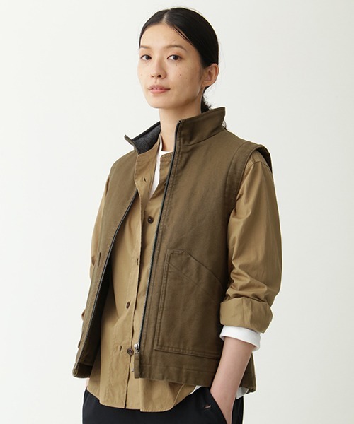 MHL.（エムエイチエル）の「DRY COTTON MOLESKIN（ブルゾン