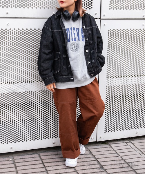 kutir（クティール）の「デニムジャケット（デニムジャケット・レディース・ブラック/インディゴブルー・FREE）」の21枚目の写真