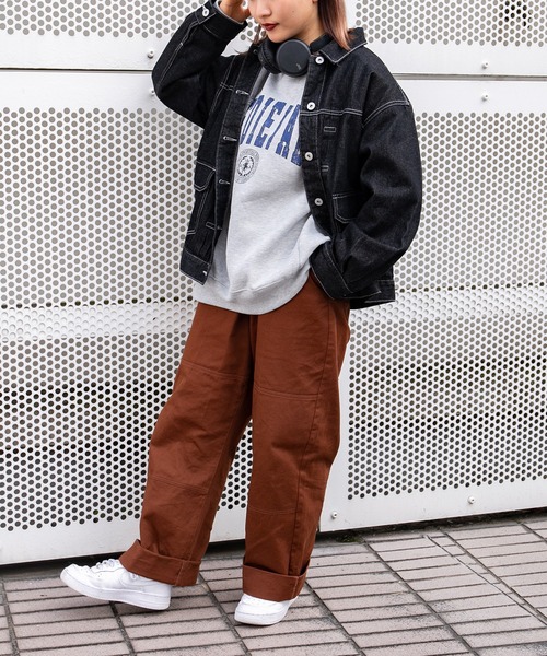 kutir（クティール）の「デニムジャケット（デニムジャケット・レディース・ブラック/インディゴブルー・FREE）」の22枚目の写真