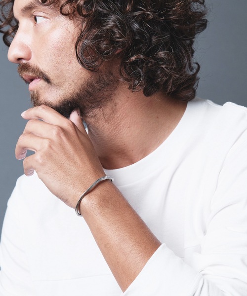 Gild Undulate Bangle Large Gild ギルド のファッション シルバー バングル リストバンド バングル バングル リスト