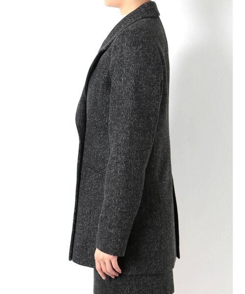 RESEXXY(リゼクシー)の「テーラードミディジャケット(テーラードジャケット・レディース・ブラック/ブルー/ブラウン・FREE)」の20枚目の写真