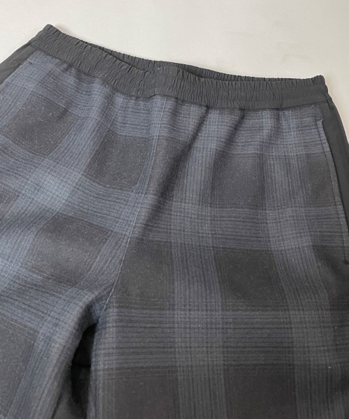 JACKROSE(ジャックローズ)の「JE-フェイクメルトン.ラインパンツ(スラックス・メンズ・ブラック/その他1/チェック・M/L)」の15枚目の写真