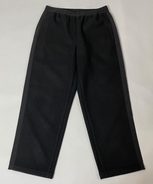 JACKROSE(ジャックローズ)の「JE-フェイクメルトン.ラインパンツ(スラックス・メンズ・ブラック/その他1/チェック・M/L)」の5枚目の写真