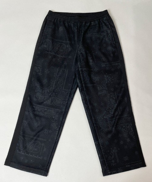 JACKROSE(ジャックローズ)の「JE-フェイクメルトン.ラインパンツ(スラックス・メンズ・ブラック/その他1/チェック・M/L)」の8枚目の写真