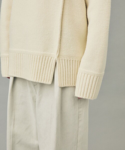 city（シティ）の「インサイドアウトニット/INSIDEOUT KNIT PO（ニット/セーター・メンズ・ホワイト/ブラック・1/2）」の20枚目の写真