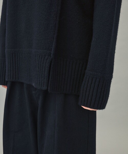 city（シティ）の「インサイドアウトニット/INSIDEOUT KNIT PO（ニット/セーター・メンズ・ホワイト/ブラック・1/2）」の5枚目の写真