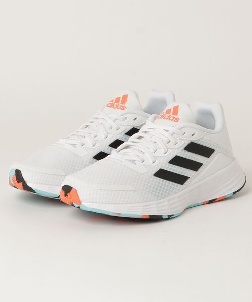 セール】adidas アディダス 22-245duramo sl k キッズデュラモ ＳＬ GV9817  FWHT/CBLK/PAQU（スニーカー）｜adidas（アディダス）のファッション通販 - ZOZOTOWN