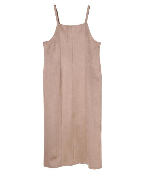 Sugar spoon(シュガースプーン)の「・SUGAR SPOON スエードポンチキャミワンピ*(ワンピース・レディース・パープル/モカ・FREE)」の11枚目の写真