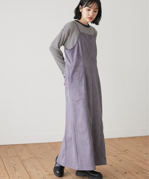 【セール】・SUGAR SPOON スエードポンチキャミワンピ＊（ワンピース）｜Sugar spoon（シュガースプーン）のファッション通販