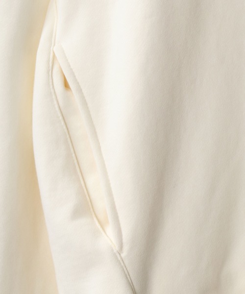 SITRY（シトリー）の「wide silhouette sweat hoodie/ワイドシルエット スウェット フーディー/パーカー（パーカー・メンズ・オフホワイト/グレー/ブルーグレー/チャコールグレー/ブラック/グレイッシュベージュ/ホワイト系その他/グレー系その他/ブラック系その他/ネイビー/グリーン・M/L）」の16枚目の写真