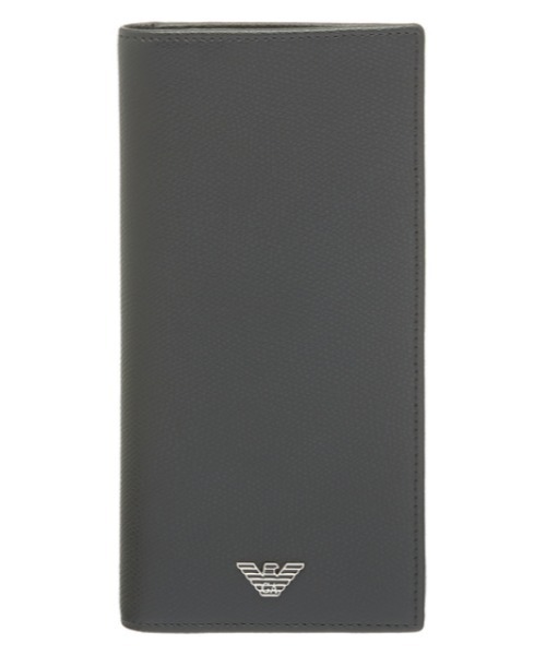 EMPORIO ARMANI(エンポリオアルマーニ)の「【エンポリオ アルマーニ】EMPORIO ARMANI イーグルマーク ロングウォレット(財布・メンズ・ブラック系その他/ブルー・FREE)」の1枚目の写真