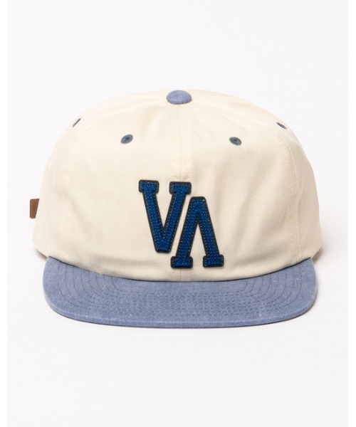 RVCA(ルーカ)の「RVCA メンズ VA UNIV STRAPBACK キャップ【2021年秋冬モデル】/ルーカ帽子(キャップ・メンズ・ベージュ/ネイビー・FREE)」の10枚目の写真