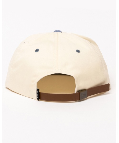 RVCA(ルーカ)の「RVCA メンズ VA UNIV STRAPBACK キャップ【2021年秋冬モデル】/ルーカ帽子(キャップ・メンズ・ベージュ/ネイビー・FREE)」の12枚目の写真