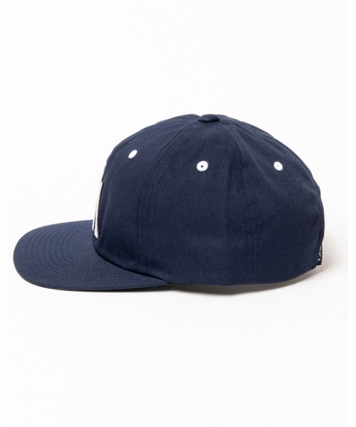 RVCA(ルーカ)の「RVCA メンズ VA UNIV STRAPBACK キャップ【2021年秋冬モデル】/ルーカ帽子(キャップ・メンズ・ベージュ/ネイビー・FREE)」の7枚目の写真