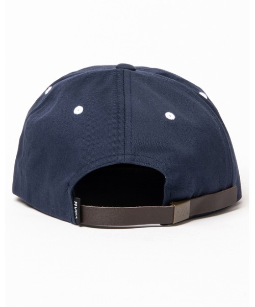 RVCA(ルーカ)の「RVCA メンズ VA UNIV STRAPBACK キャップ【2021年秋冬モデル】/ルーカ帽子(キャップ・メンズ・ベージュ/ネイビー・FREE)」の5枚目の写真