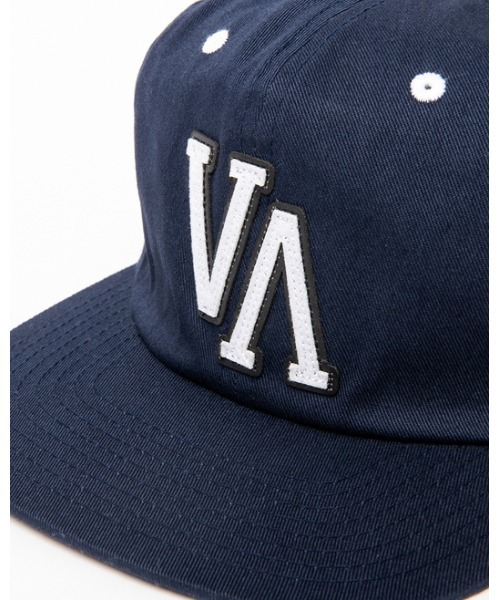 RVCA(ルーカ)の「RVCA メンズ VA UNIV STRAPBACK キャップ【2021年秋冬モデル】/ルーカ帽子(キャップ・メンズ・ベージュ/ネイビー・FREE)」の11枚目の写真