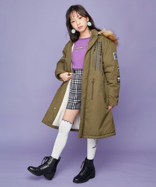 SISTER JENNI（SISTER JENNI）の「エコファー付きモッズコート（モッズ