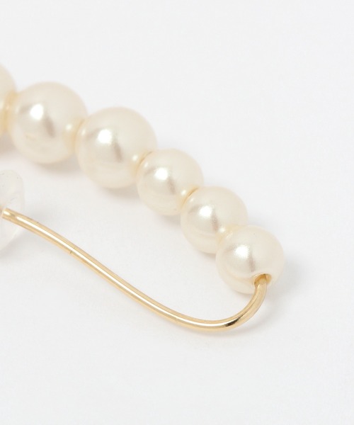 studio CLIP(スタディオクリップ)の「1P3WAYパールイヤクリップ(イヤーカフ・レディース・その他1・FREE)」の2枚目の写真