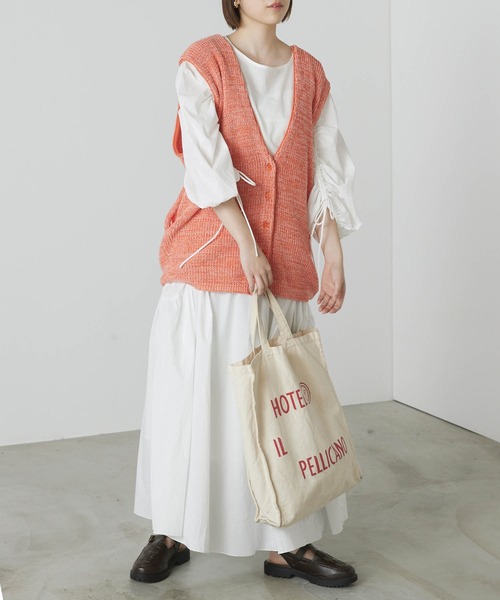 forksy.(フォルクシー)の「【forksy.】メッシュT字ストラップローファーサンダル(サンダル・レディース・ホワイト/ブラック/ブラウン・S/M/L/LL)」の14枚目の写真