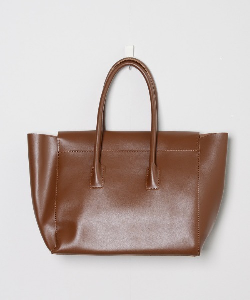 shopnikoniko(ショップニコニコ)の「合成皮革 トートバッグ(トートバッグ・レディース・ベージュ/ブラック/ブラウン・フリー)」の20枚目の写真